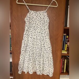 Primark Ivory and Navy Floral Dress